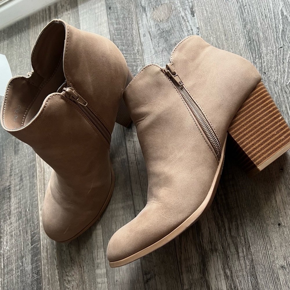 Tan Ankle Boots